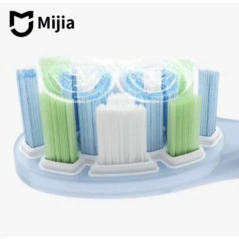 Teeth Whitening Toothbrush - หัวแปรงสีฟันไฟฟ้าแบบสั่นสะเทือน Mijia ของแท้ หัวแปรงสีฟันไฟฟ้าแบบโซนิค อุปกรณ์เสริมสำหรับทำความสะอาด