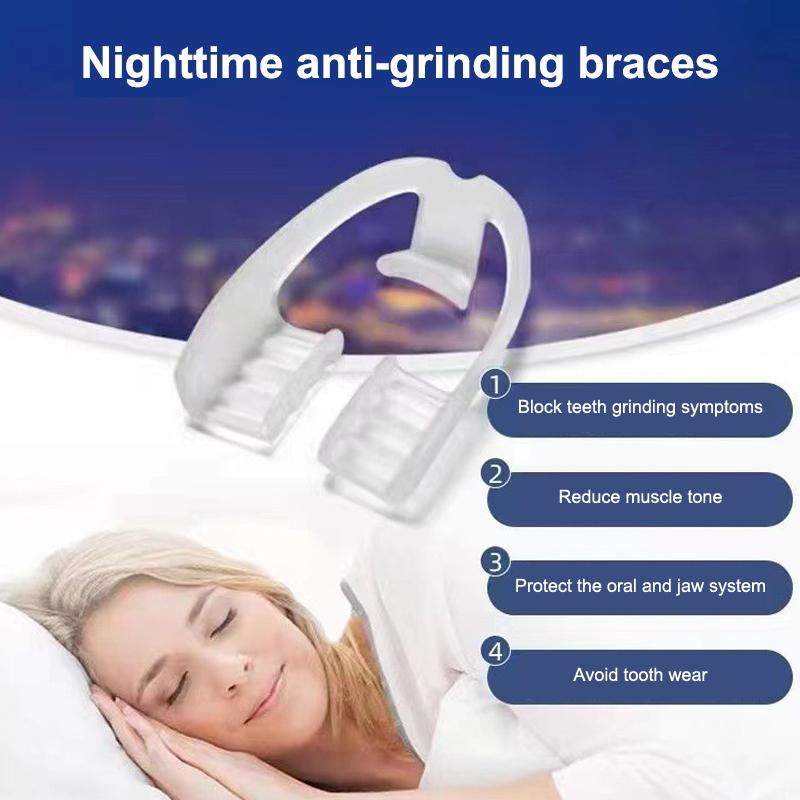 Dental Guard Night - ● เครื่องมือป้องกันการนอนกัดฟัน 1/2/5 ชิ้น ที่ครอบฟันสำหรับนอน แผ่นปิดปาก
