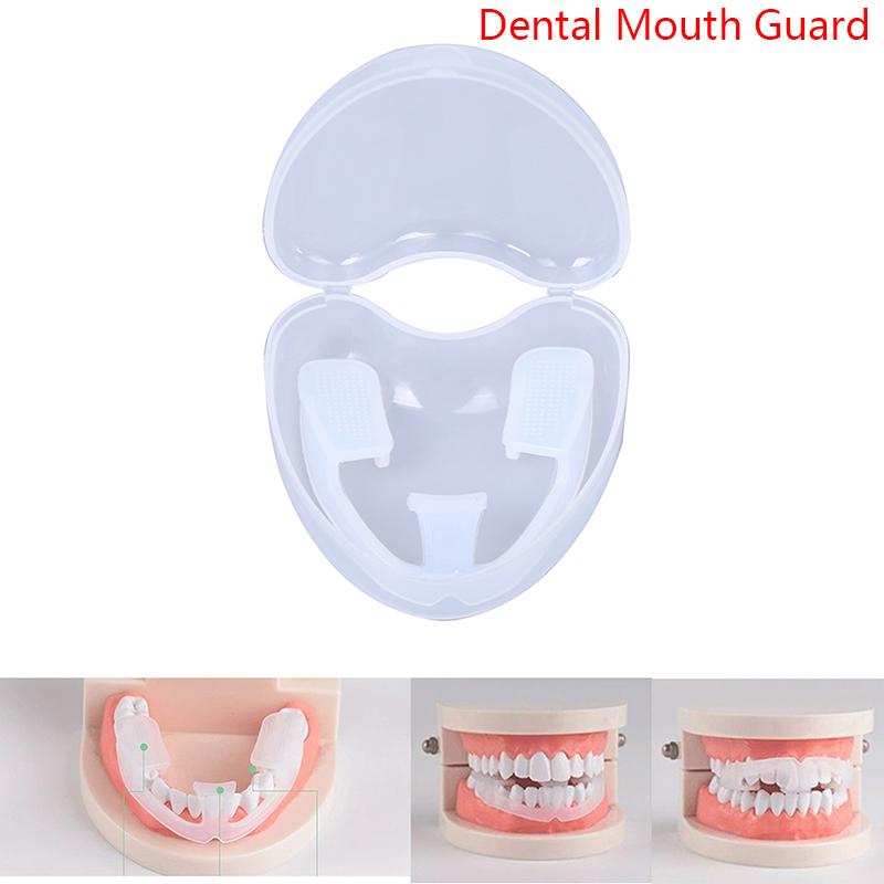 Dental Guard Night - ที่ครอบฟันป้องกันฟันกราม ป้องกันการกัดฟันตอนกลางคืน ที่ครอบฟันป้องกันการนอนกัดฟัน พร้อมกล่องเก็บ