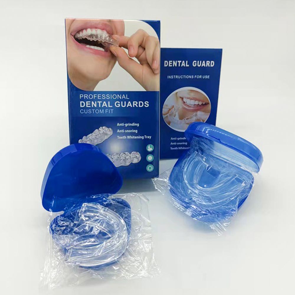Dental Guard Night - บดแน่นหยุดการนอนกรนกล่องฟันทันตกรรม Care Night Mouthguard จัดฟันกล่องฟอกสีฟันถาด Bleach