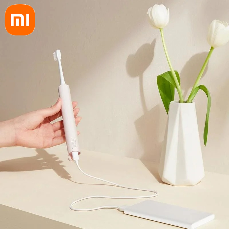 Teeth Whitening Toothbrush - เสี่ยวมี่ มิย่า T200 แปรงสีฟันไฟฟ้าโซนิค - แปรงสีฟันอัจฉริยะแบบสั่นอัลตราโซนิกไวท์เทนนิ่ง