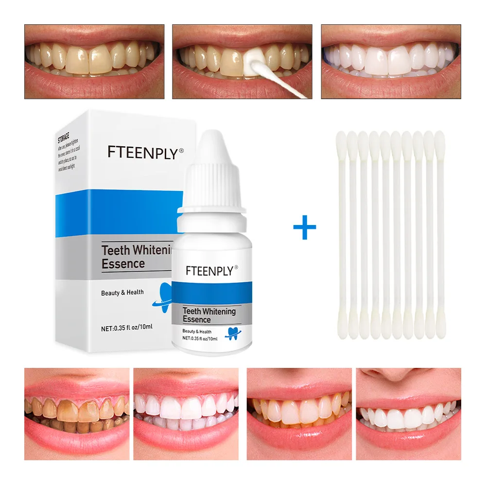 Teeth Whitening Ulta - FTEENPLY ฟันไวท์เทนนิ่ง Oral สุขอนามัยทำความสะอาดเซรั่มลบคราบจุลินทรีย์ฟอกสีฟันเครื่องมือทันตกรรม Care