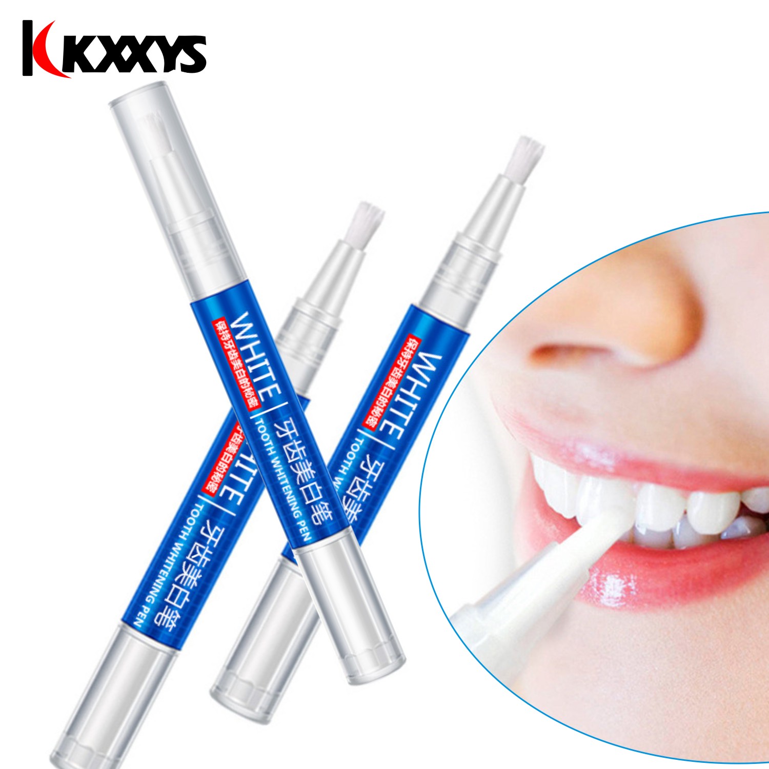 Teeth Whitening With Peroxide - 2Pcs * 3Ml ยอดนิยมฟันขาว Whitening Pen