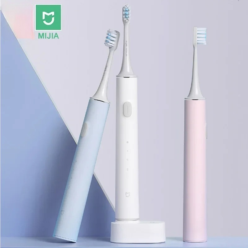 Teeth Whitening Toothbrush - MIJIA T500 T300 แปรงสีฟันไฟฟ้าแปรงโซนิคอัจฉริยะอัลตราโซนิกไวท์เทนนิ่งฟันเครื่องสั่นไร้สายทำความสะอาดสุขอนามัยในช่องปาก