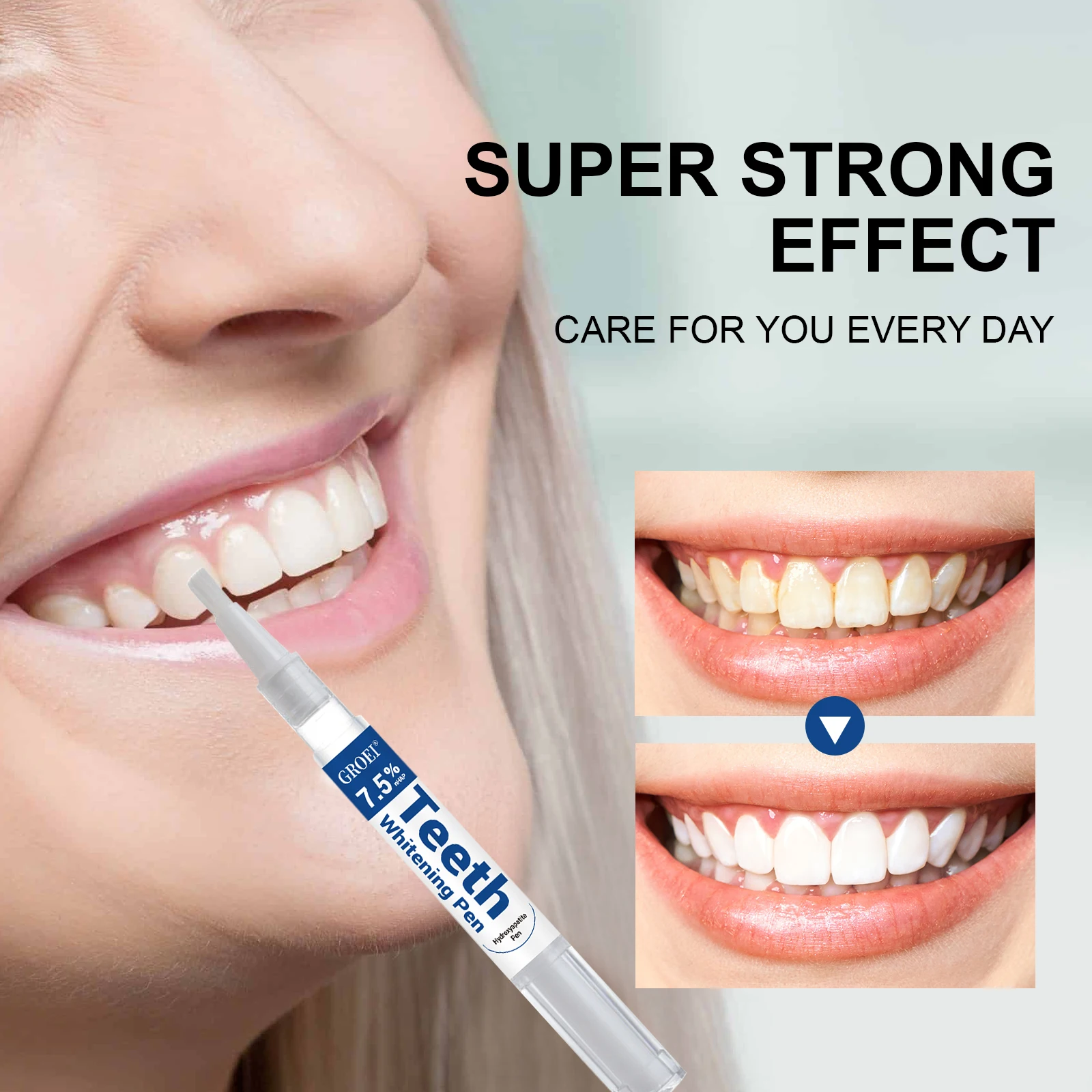 ปากกาฟอกสีฟันไฮดรอกซีอะพาไทต์  - Teeth Whitening Gel Pen บทวิจารณ์และราคา