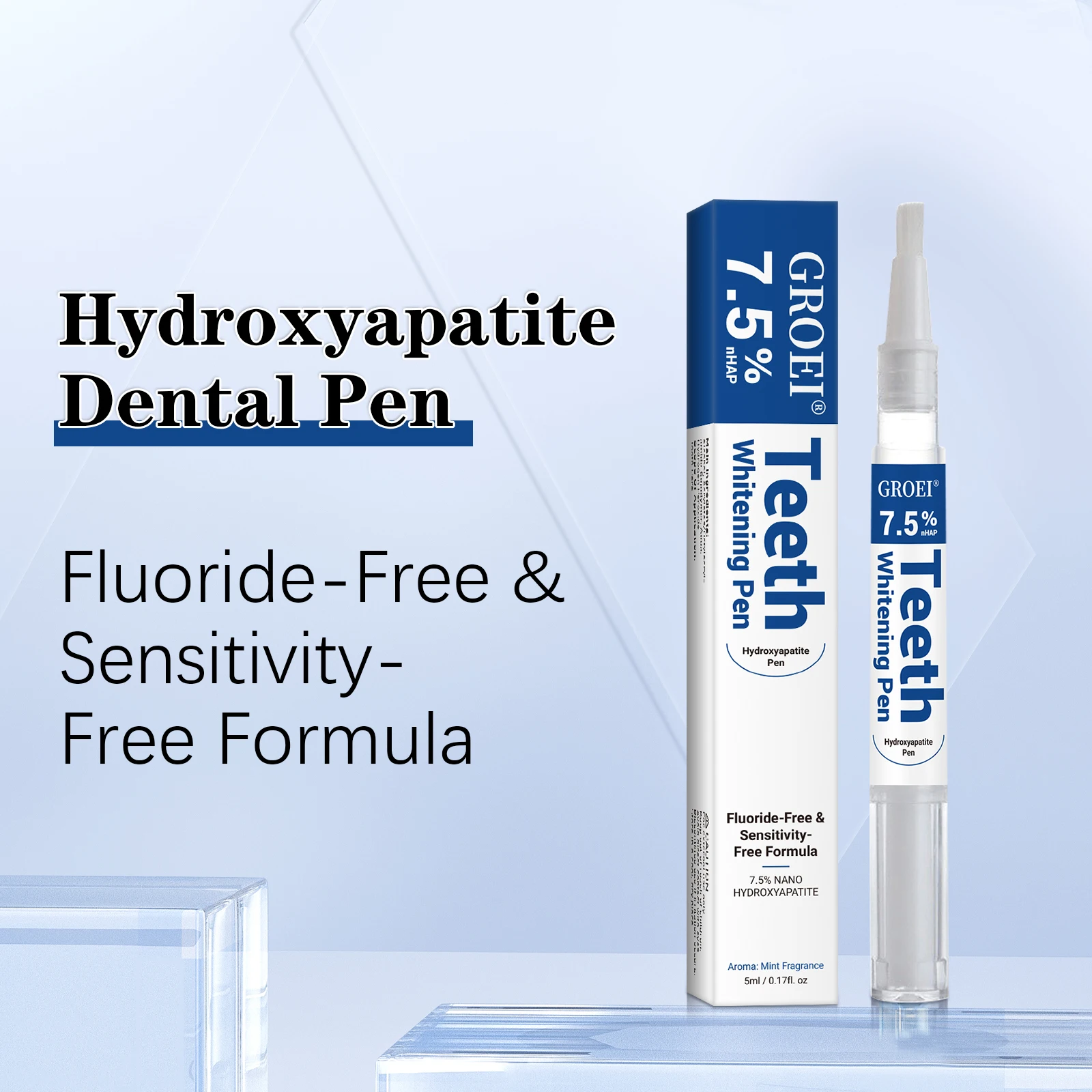 ปากกาฟอกสีฟันไฮดรอกซีอะพาไทต์  - Teeth Whitening Gel Pen บทวิจารณ์และราคา