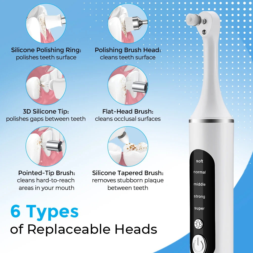 เครื่องขัดฟันไฟฟ้า ขจัดคราบหิน - Teeth Whitening Toothbrush บทวิจารณ์และราคา