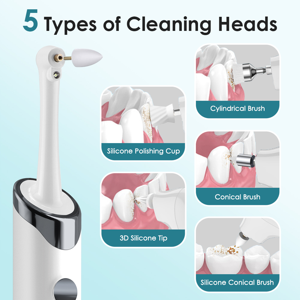 เครื่องขัดฟันไฟฟ้า เครื่องขูดห - Teeth Whitening Toothbrush บทวิจารณ์และราคา