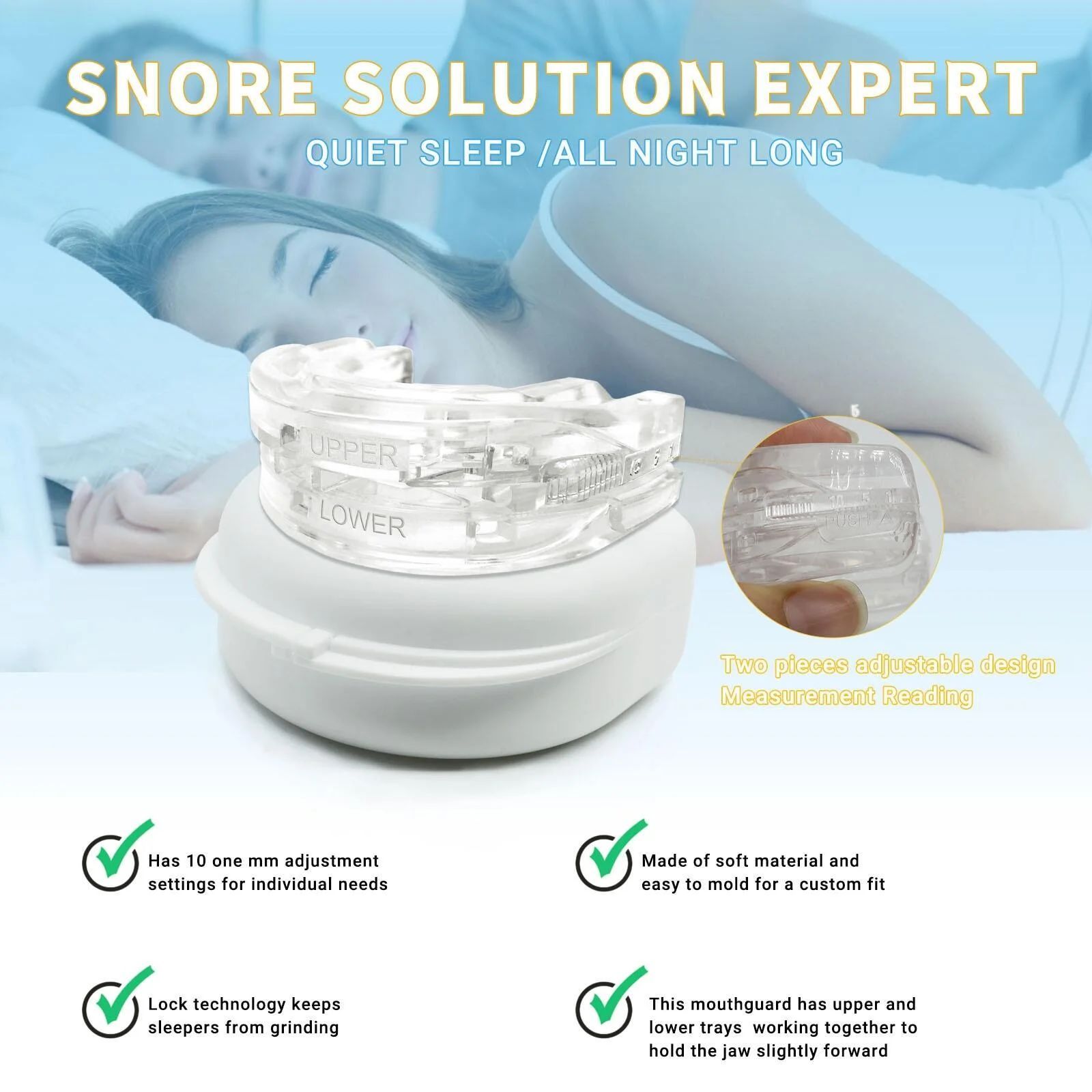 ที่ครอบฟันป้องกันการนอนกรนแบบป - Dental Guard Night บทวิจารณ์และราคา