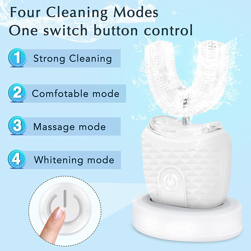 ไฟฟอกสีฟันรูปตัวยูแบบชาร์จได้  - Teeth Whitening Kit บทวิจารณ์และราคา