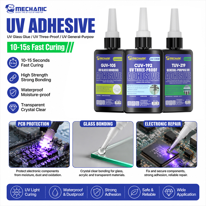 กาวติดกระจก UV สำหรับช่างซ่อม  - Uv Whitening Kit บทวิจารณ์และราคา