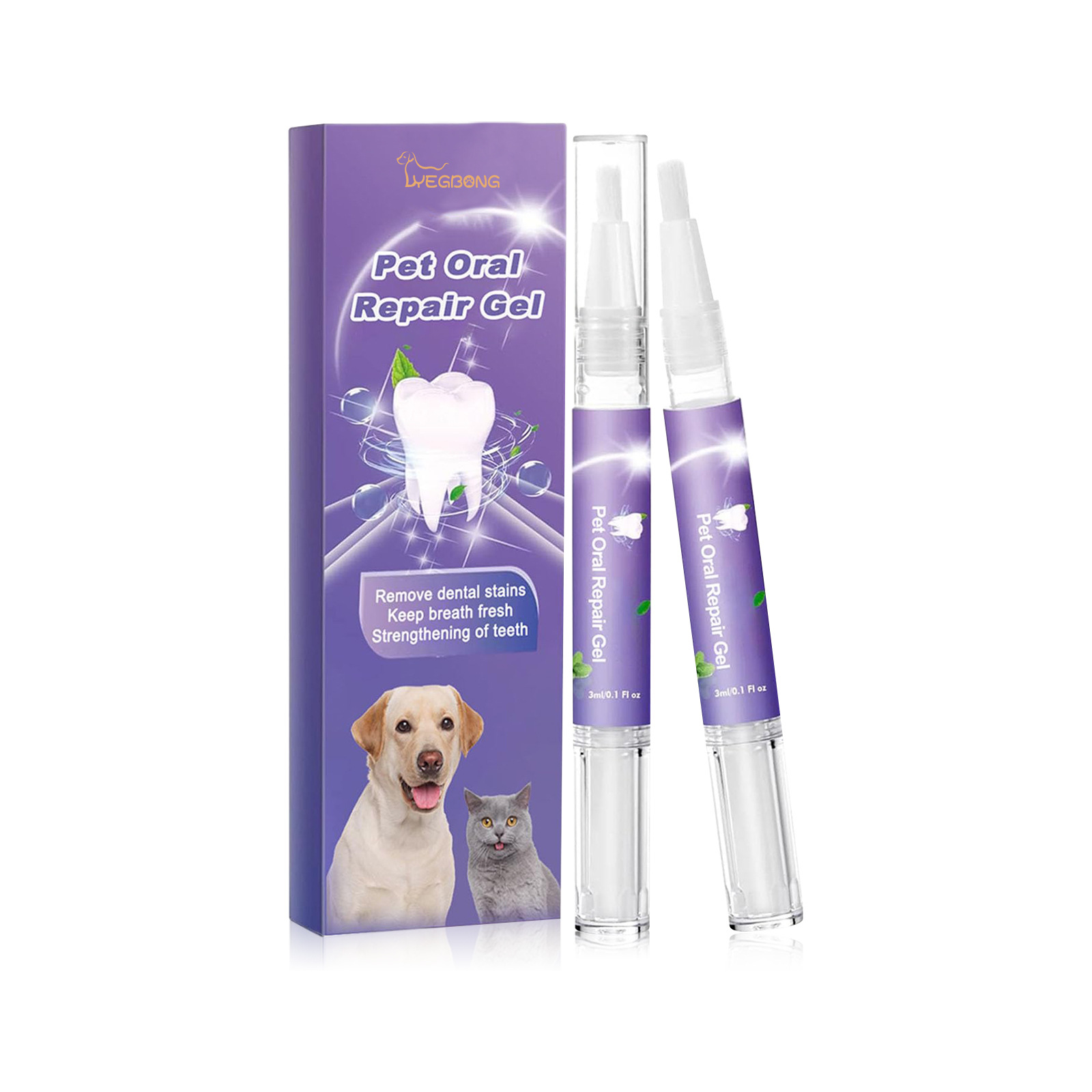 สัตว์เลี้ยง Oral Repair GEL Pu - Teeth Whitening With Peroxide บทวิจารณ์และราคา