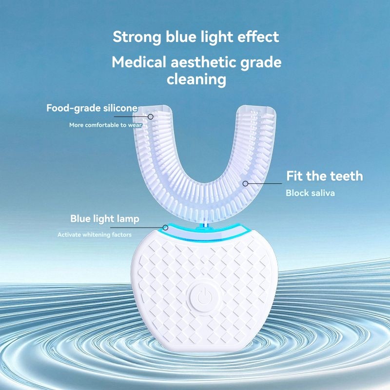 แปรงสีฟันไฟฟ้ารูปตัวยู B83B สำ - Teeth Whitening Toothbrush บทวิจารณ์และราคา