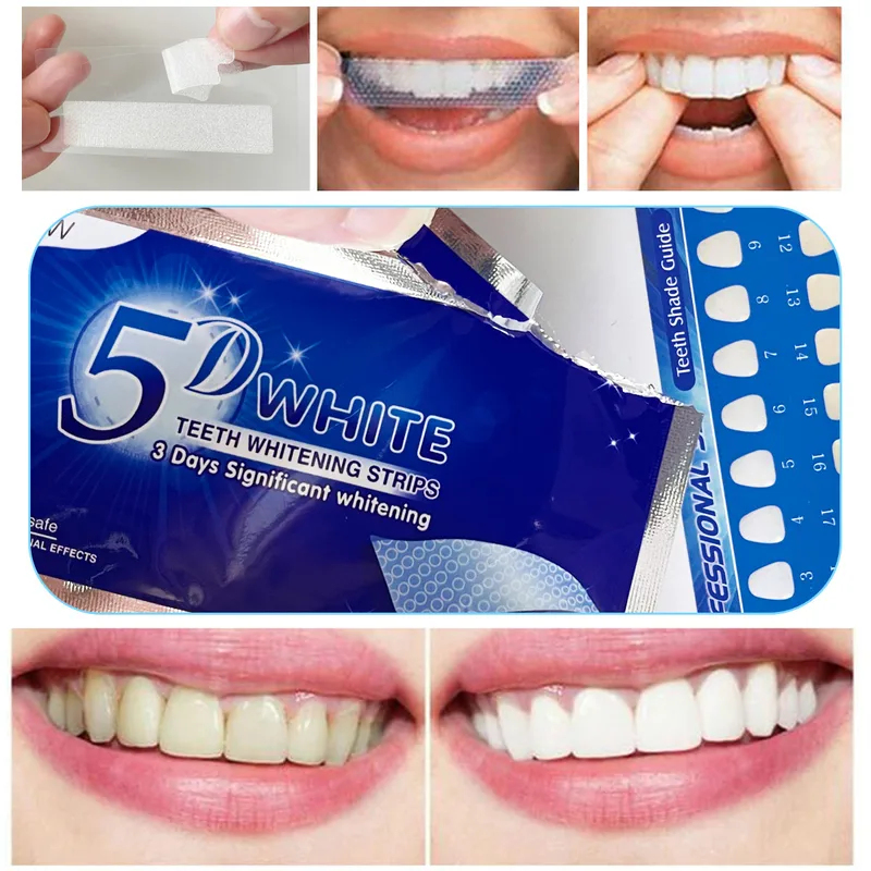 1-12 ชิ้น 5D ไวท์เทนนิ่งสติ๊กเ - Teeth Whitening Ulta บทวิจารณ์และราคา