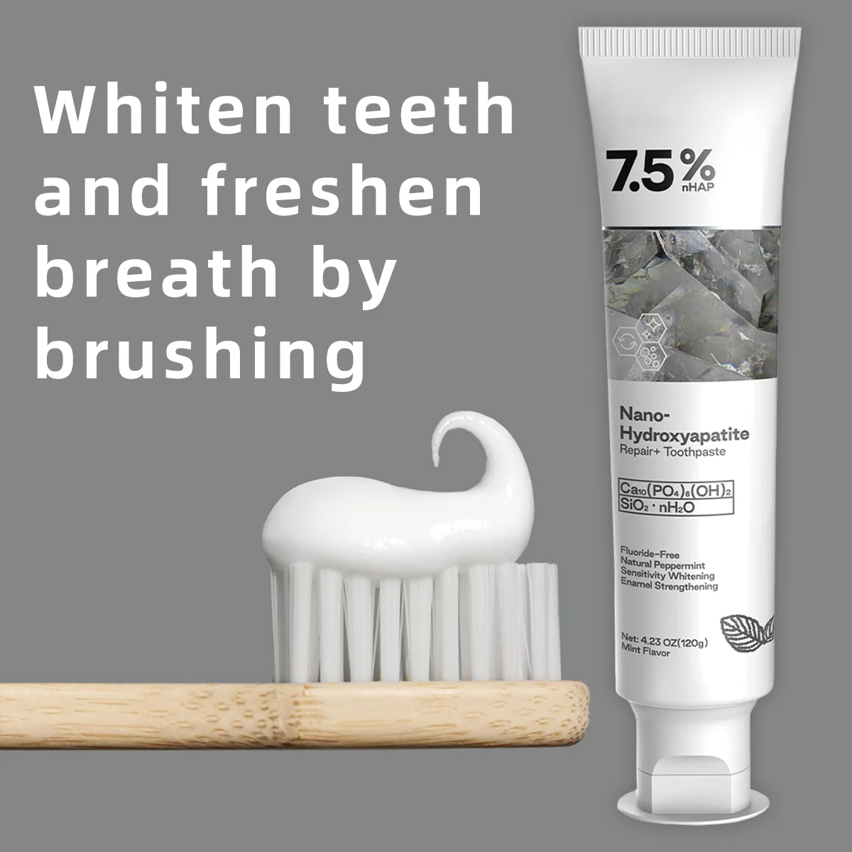 ยาสีฟันปราศจากฟลูออไรด์ 7.5% ท - Teeth Whitening Treatment บทวิจารณ์และราคา