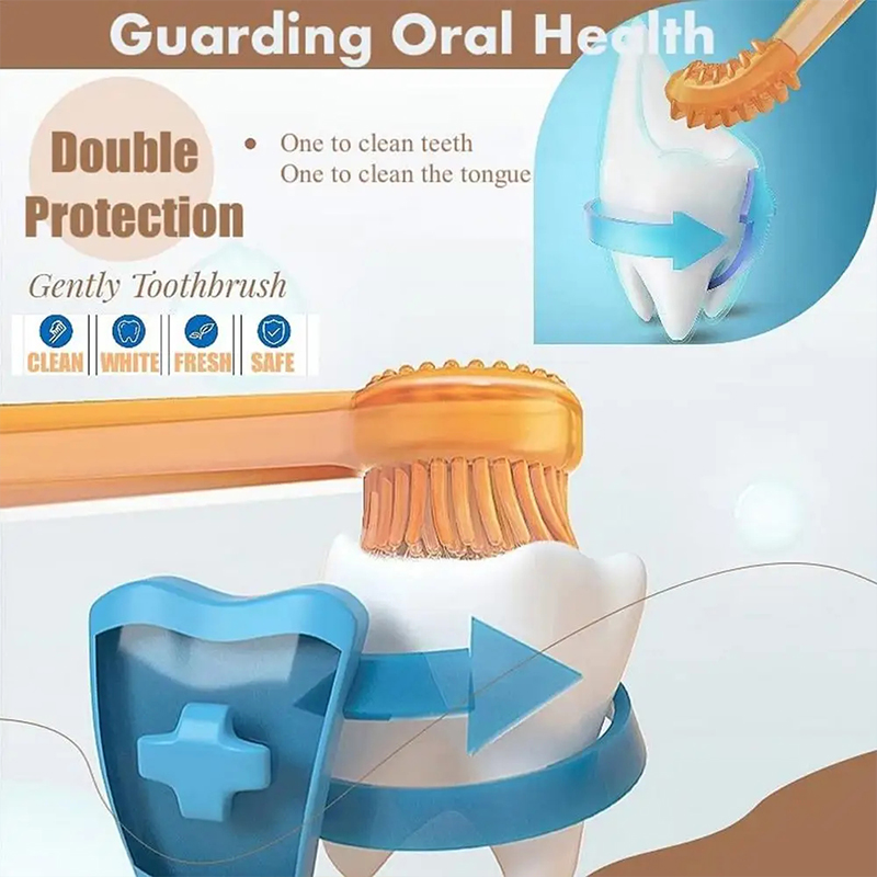 แปรงสีฟันซิลิโคนสำหรับสุนัขและ - Teeth Whitening Toothbrush บทวิจารณ์และราคา