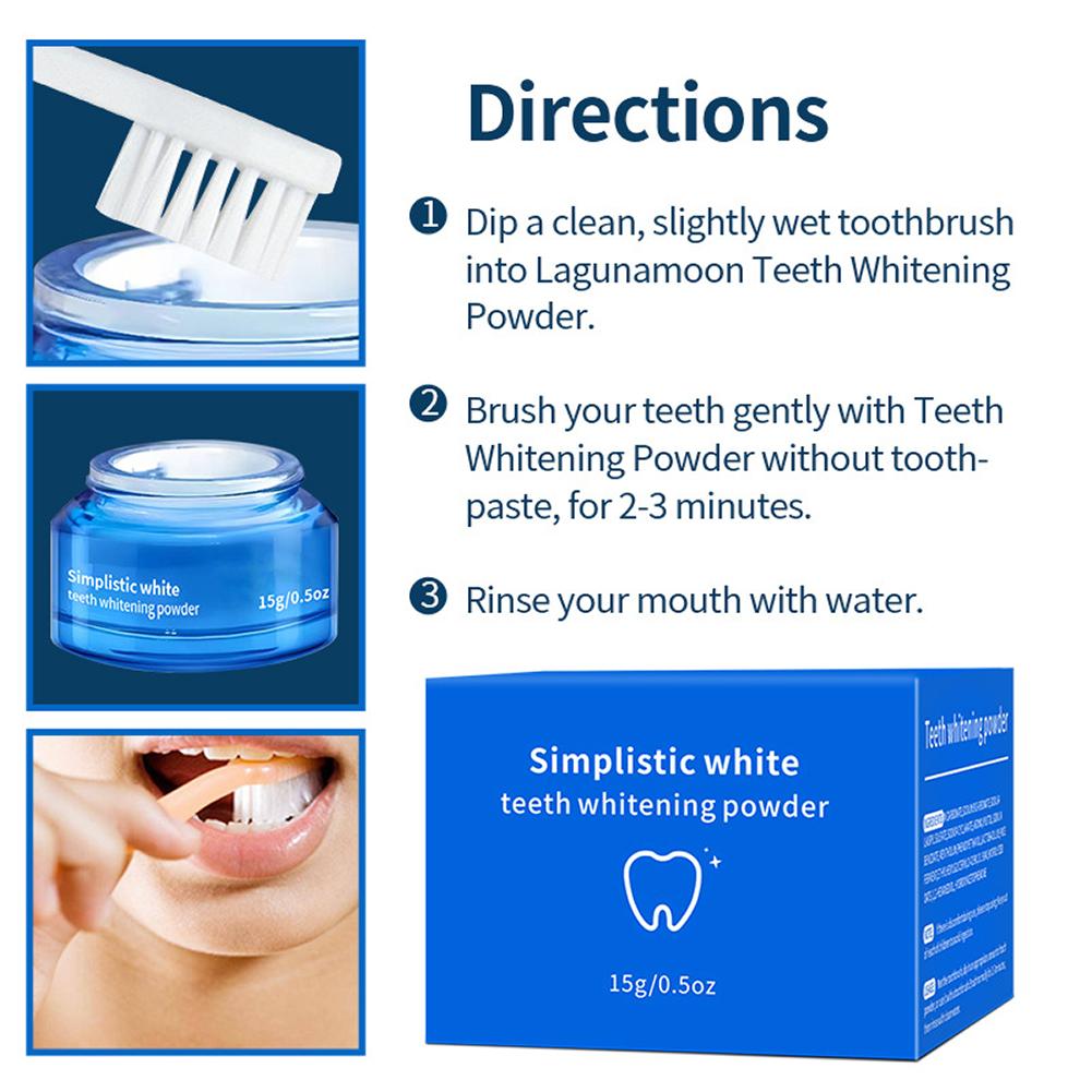 ผงฟอกฟันขาวสูตรเรียบง่าย ช่วยล - Teeth Paint Whitening บทวิจารณ์และราคา