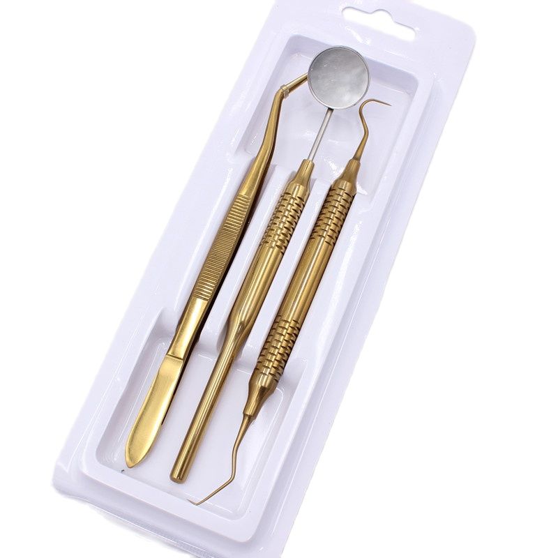 3pcs/pack Stainless Steel Dent - Teeth Whitening Kit บทวิจารณ์และราคา