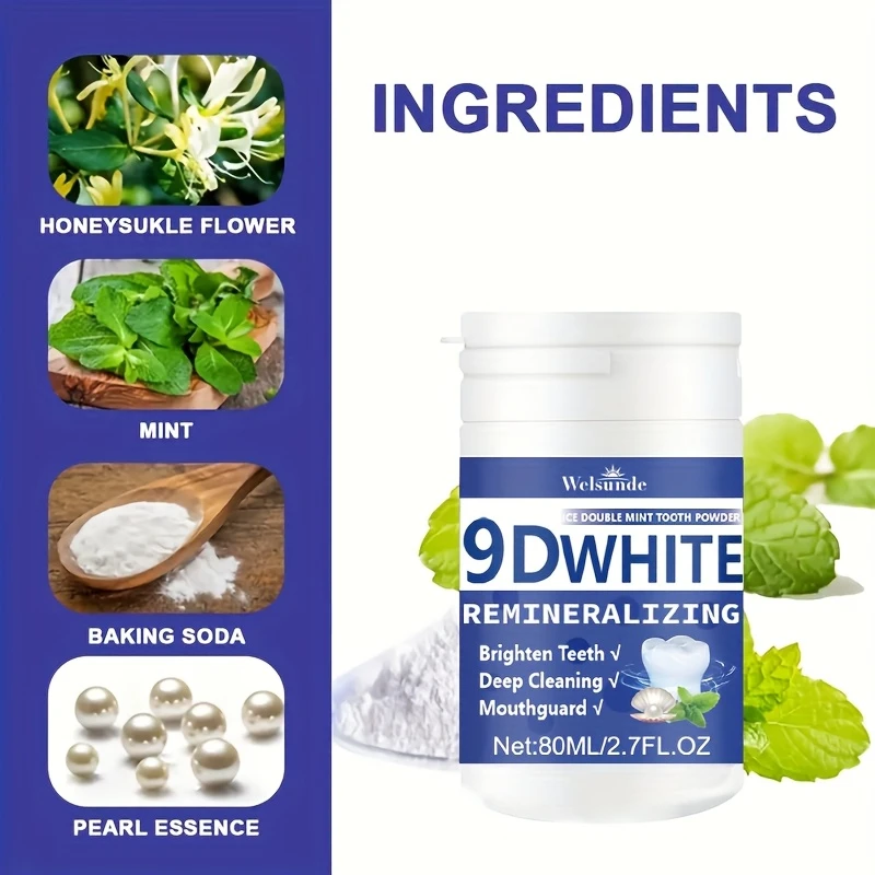 ผงฟันขาว 9D ไวท์ รีมิเนอรัลไลซ - Teeth Whitening Ulta บทวิจารณ์และราคา