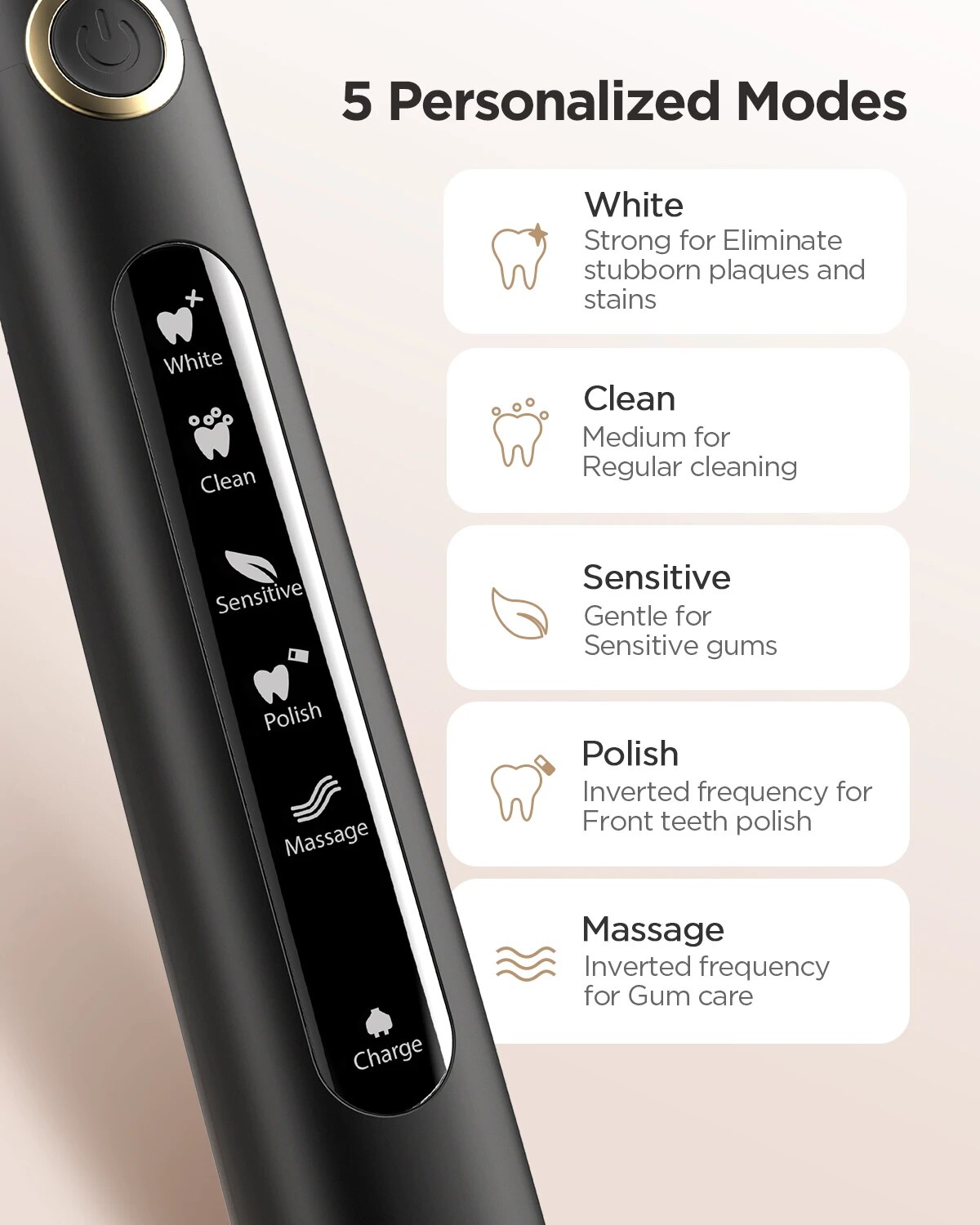 Fairywill แปรงสีฟันไฟฟ้าระบบโซ - Teeth Whitening Toothbrush บทวิจารณ์และราคา