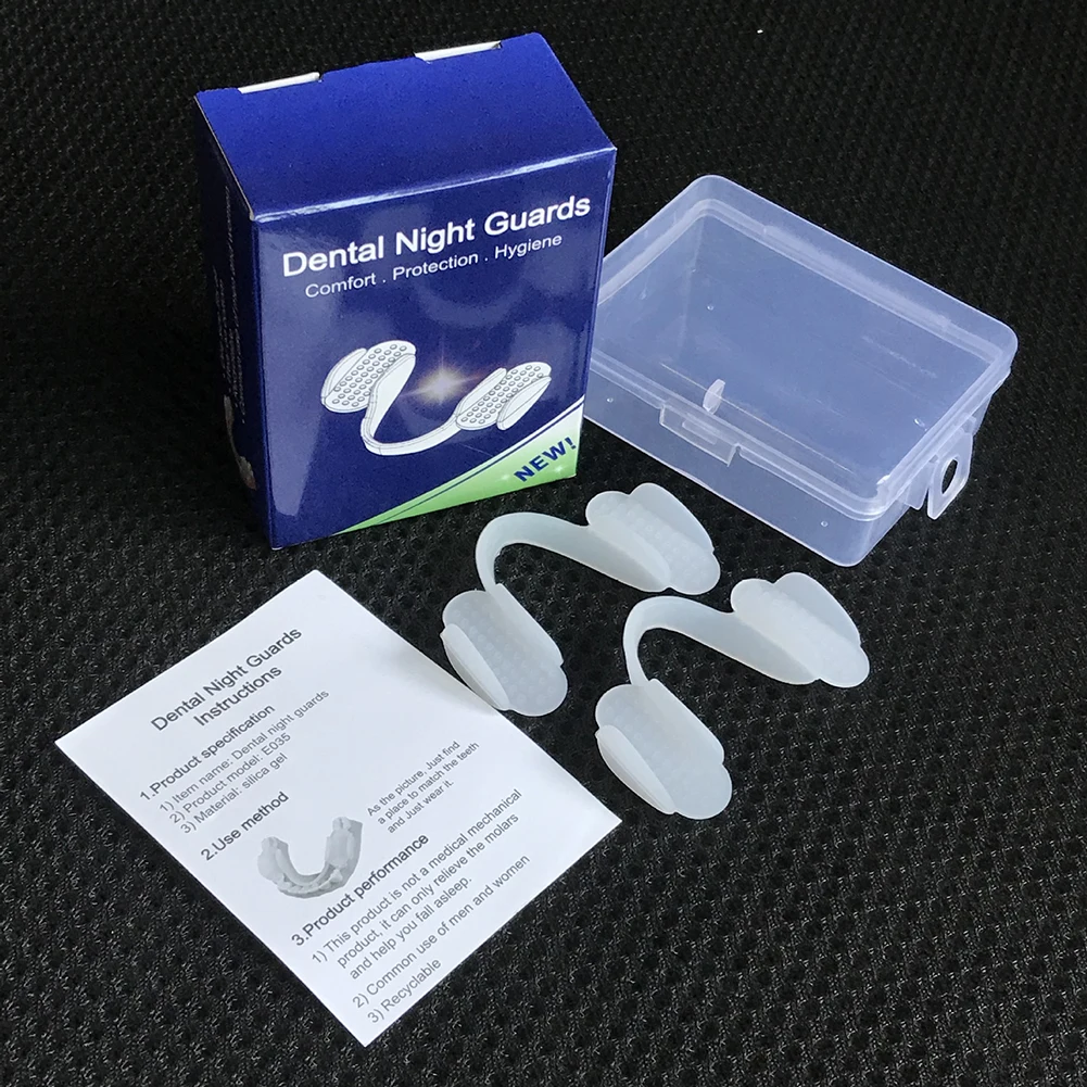 2 ชิ้นฟัน Splint Protector Sof - Dental Guard Night บทวิจารณ์และราคา