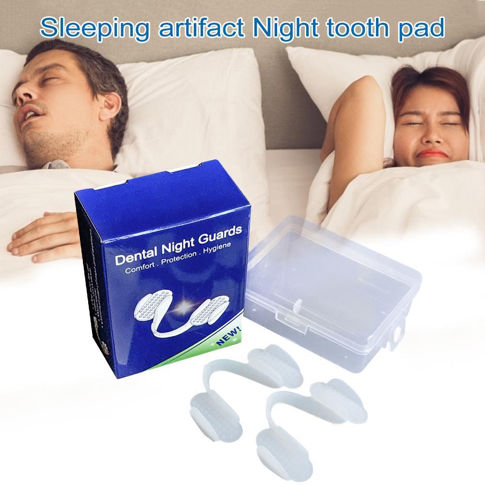 แผ่นปิดฟันซิลิโคนแบบนุ่ม 2 ชิ้ - Dental Guard Night บทวิจารณ์และราคา