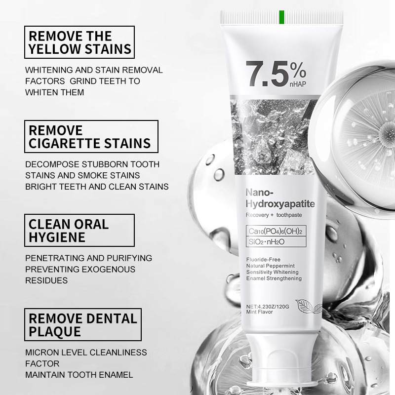 7.5% ไฮดรอกซีอะพาไทต์ โปรไบโอต - Teeth Whitening Treatment บทวิจารณ์และราคา