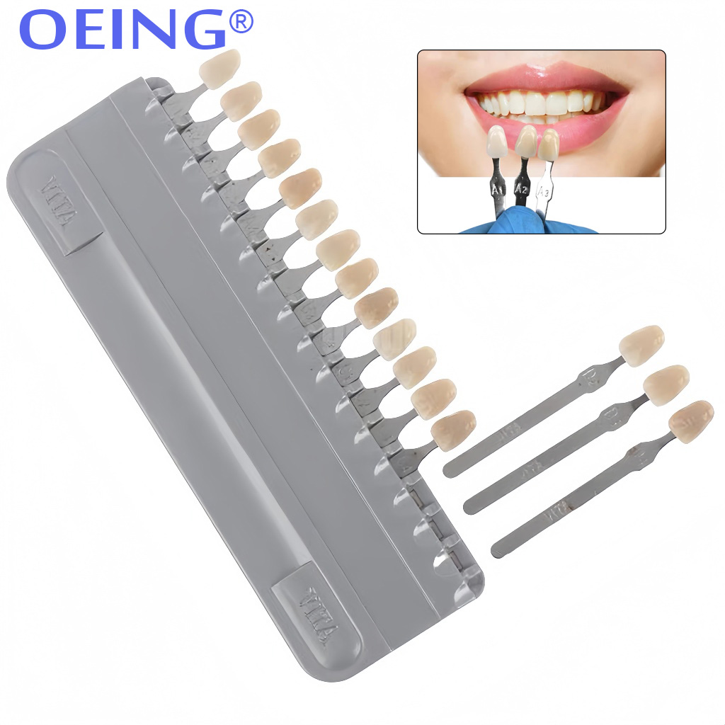 แผ่นสีสำหรับวัดสีฟัน 29/16 สี  - Teeth Whitening Kit บทวิจารณ์และราคา