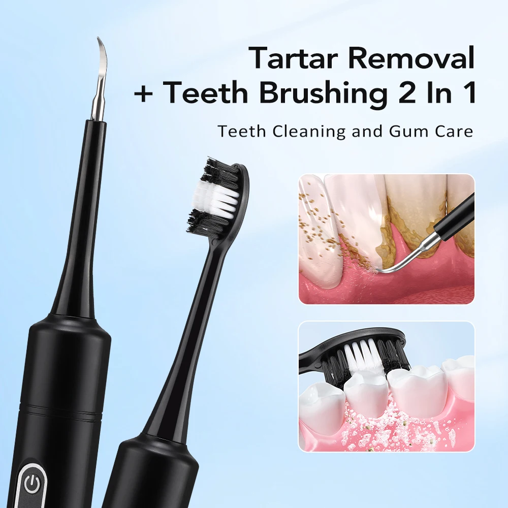 เครื่องขจัดคราบหินปูนไฟฟ้าแบบส - Teeth Whitening And Stain Removal บทวิจารณ์และราคา