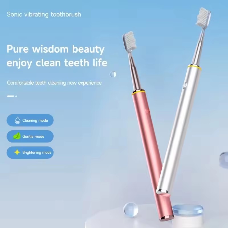 โซนิคไฟฟ้าแปรงสีฟันจิตแปรงบาง  - Teeth Whitening Toothbrush บทวิจารณ์และราคา